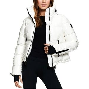 SAM. Women's Bright White Puffer Jacket